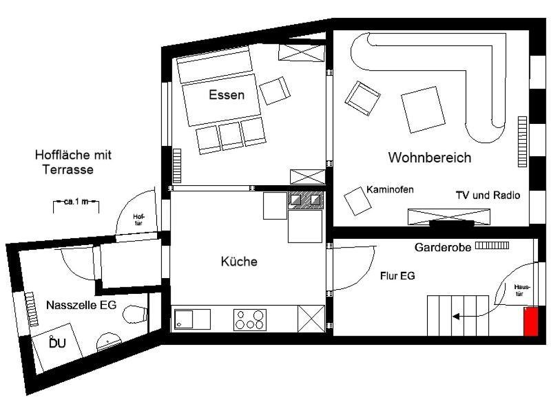 Ferienwohnung - Haus Molle Беннекенштайн Екстер'єр фото
